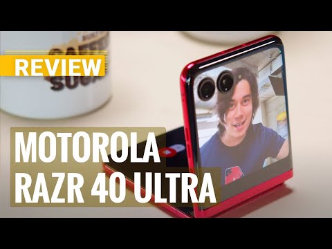 Video over Motorola Razr 40 Ultra