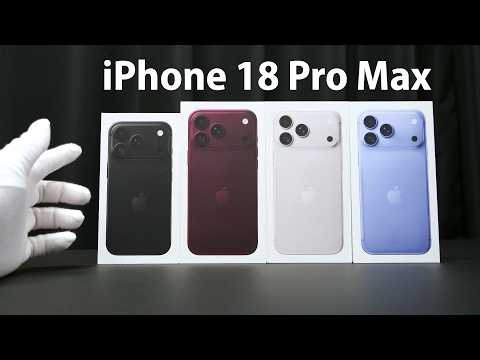 Video over Apple iPhone 18 Pro Max