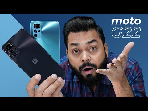Video over Motorola Moto G22