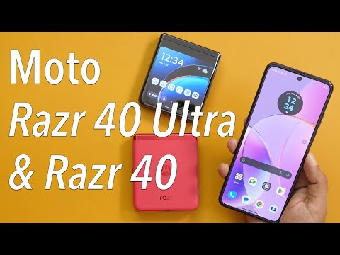 Video over Motorola Razr 40