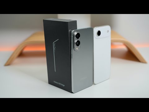 Video over Samsung Galaxy S25 Edge