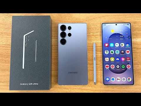 Video over Samsung Galaxy S25 Ultra