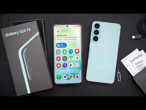 Video over Samsung Galaxy S26 FE