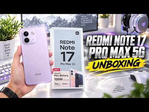 Video over Xiaomi Redmi Note 17 Pro Max 5G